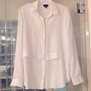 Banana Republic Silk Button Down